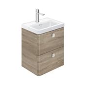 Cameo Wall Hung Vanity Unit 500mm - Natural Oak image