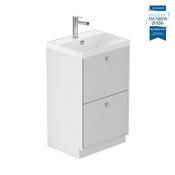 Safari Smooth Floor Mounted Vanity Unit 500mm image