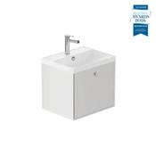 Safari Smooth Wall Mounted Vanity Unit 500mm - Arctic White image