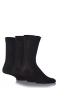 Gentle Plain Bamboo 4-8 Black - 3 pairs image