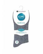 IOMI Footnurse Gentle Grip Diabetic - Black/Grey/Navy-3 Pair Mens 6-11