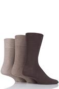 Mens IOMI Diabetic Socks 12-14 Neutrals image