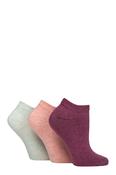 IOMI Ladies Diabetic Trainer Socks 3-Pair image
