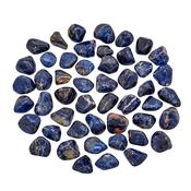 Spotted Blue Sodalite Tumbled Crystal 10-20mm image