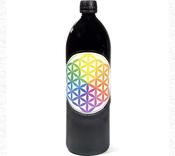 Drinking bottle Miron violet with Flower of Life image