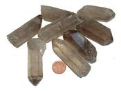 Smokey Quartz Points S/M - Grounding, Letting Go-Surrendering old wounds. image