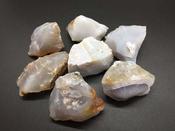 Rough Grey Agate Large - Strength-Grounding- Protection.  image