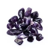 Banded Amethyst Tumbled Crystal