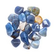 Blue Chalcedony Tumbled Crystal 40 - 60mm image