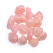 Rose quartz crystal tumbled image