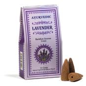 Ayurvedic Lavender backflow incense cones image