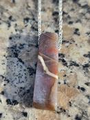 Rhodochrosite "Warm your heart" Amulet Pendant image