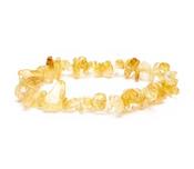 Bracelet Citrine Crystal chip elastic image