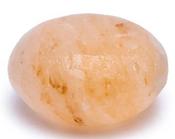 Himalayan salt crystal soap &amp; massage stone round image