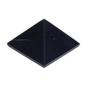 Shungite pyramid crystal Shungite  100% natural protection against EMF radiation and other harmful influences caused by using mobile phones image