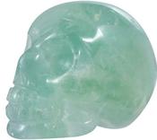 Natural Green Aventurine Quartz Skull Hand Carved Stone Carving image