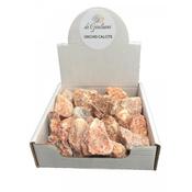 Rough Orchid Calcite Natural Crystal Motivation Energy image