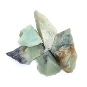 Rough New Jade (Serpentine) - Activates Kundalini, or 'serpent fire' energies -  Life force image