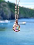 Moonstone Pendant Crystal Necklace image