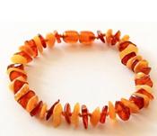 Natural Baltic Amber Crystal Bracelet image