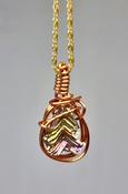 Bismuth Crystal pendant necklace image