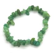 Aventurine Crystal Healing Chip Bracelet A Grade image