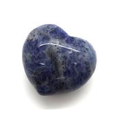 Sodalite Polished Puff Heart 30m image