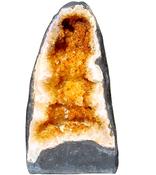 Citrine Crystal Cathedral Cluster Quartz Geode Large image