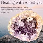 Amethyst Crystal Druze Cluster A Grade image