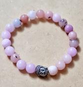 Kunzite Crystal Bead Bracelet +- 8mm image