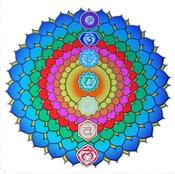 Healing Sticker Sunseal Decal "Chakra Healing"