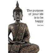 Postcard "The purpose of your life is to be happy" image