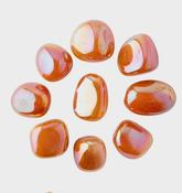 Tangerine Angel Rainbow Aura Quartz image