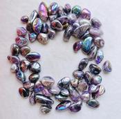 Amethyst Crystal Angel Aura Tumbled Stone image
