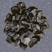 Tibetan Tektite Crystal Nugget Specimen tumbled stones image