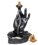Incense burner Lotus hand Backflow Waterfall image