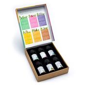 White Sage Essential Oil Gift Set of 6 - White Sage with Lavender,  Rose, Palo Santo, Sandalwood and Frankincense image