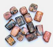Rhodonite Tumbled Stones Natural Stone Crystal image