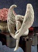Angel Sculpture Statue Decoration 3D/ Sitting Fairy Art Ornament image