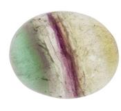 Rainbow Fluorite Crystal Tumbled Natural Stone image