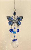 EVIL EYE BUTTERFLY LIGHT CATCHER / SUN CATCHER image