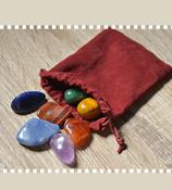 7 Chakra Crystals Set - Seven Chakra Kit - Natural Stone Crystals image