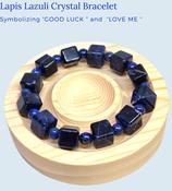 LAPIS LAZULI CRYSTAL BRACELET image