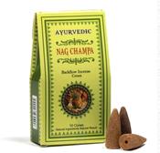 Ayurvedic Nag Champa backflow incense cones image