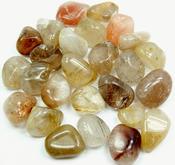 Rutilated Quartz tumbled crystal image