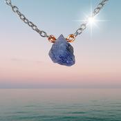 Tanzanite Crystal Pendant Necklace Calm - Focus- Success image