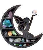 Crystal Moon Fairy Rack Wall Hanging Table Standing Display Shelf Storage Organizer image