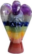 Chakra Angel Carving Crystal Figurine image