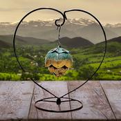 Incense  Burner Holder Hanging Backflow Lotus Burner with Iron Stand image