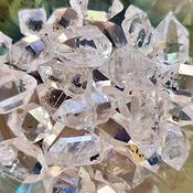 Herkimer Diamond Crystal Drilled image